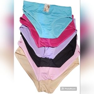 New Underwear lot 6 pieces purple pink tan black blue